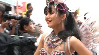 可愛い 紫姫 ウニアン・ドス・アマドーリス 2019 サンバカーニバル 蒲田ファミリーフェスティバル 紫の羽