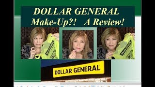 DOLLAR GENERAL STORE  Makeup Review !!! Full Face! Mature Woman