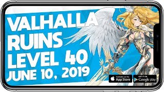 Ragnarok M : Valhalla Ruins Lvl 40 [ 06-10-2019 ] SEA Server