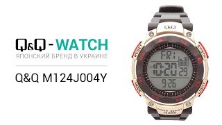 Спортивные водонепроницаемые часы Q&Q M124J004Y