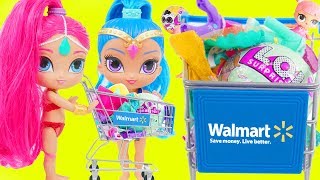 Shimmer and Shine Dress Up Rescue Game with LOL Surprise Dolls