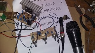 [DIY Chế Vọc] Thêm jack cắm mic và chiết áp chi tiết cho mạch chỉnh âm sắc 1 kênh v2