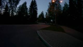 Ylämyllyjärvi at the night