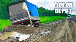 Motor Depot - ЗАСТРЯЛ В ГРЯЗИ НА НОВОМ КАМАЗЕ (мобильные игры)