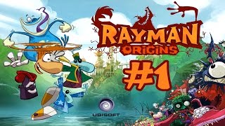 Прохождение Игры Rayman Origins - Старики Садисты #1