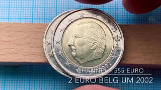 2 euro Belgium 2002 Unc 50.000.000