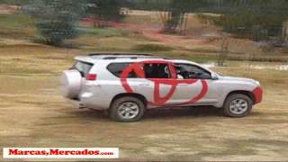 Toyota Prado 4x4. Pruebas de ascenso y descenso