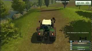 Fendt 939 Vario Gelände test und Erkundungsfahrt