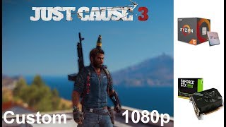 Just Cause 3 On Zotac GTX 950 + Ryzen 5 1600 Custom Settings 1080p