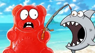 МОРЕ,ТУНЕЦ И ЖЕЛЕЙНЫЙ МЕДВЕДЬ ВАЛЕРА