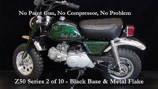 No Paint Gun, No Compressor, No Problem -  Black Base & Metal Flake Video 2 of 10