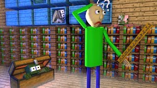 Monster School: BALDI'S HIDE AND SEEK CHALLENGE!! - Minecraft Animation