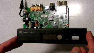 Лёгкий ремонт ресивера DVB T2 ORIEL 790