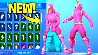 *NEW* KING FLAMINGO Skin Showcase With Dance Emotes! Fortnite Battle Royale