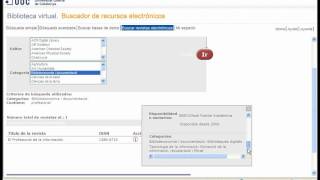 Buscar una revista electrónica