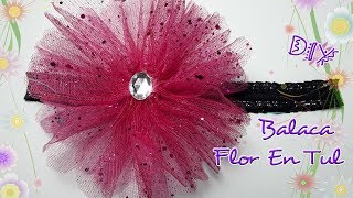 ? DIY: Balaca FLOR En TUL / Mariu Belo