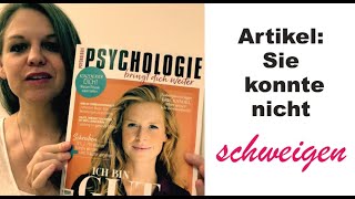 Sie konnte nicht schweigen | Frances Peters