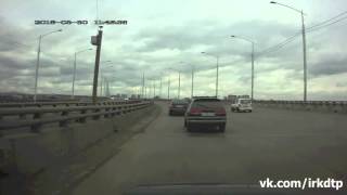 Дтп на академическом мосту, Иркутск