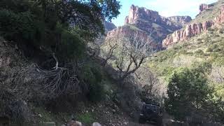 Mn guys and gals riding around the Arizona desert and mountains.