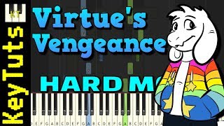 Virtue’s Vengeance from Storyswap [Undertale AU] - Hard Mode [Piano Tutorial] (Synthesia)