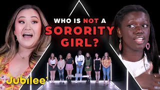 6 Sorority Girls vs 1 Fake Sorority Girl