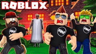 BLOX4FUN SQUAD IS TRAPPED IN GRANNY'S HOUSE!!! ROBLOX HORROR GAME