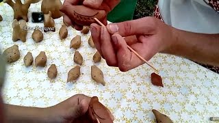 СВИСТУЛЬКА из глины DIY Поделки How to make a whistle out of clay for kids