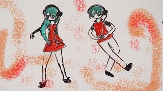 Мои школьные рисунки аниме To Draw Anime часть 3