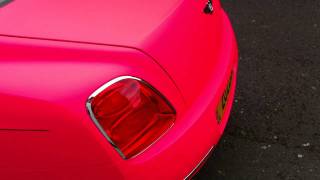 ARAB MATTE PINK BENTLEY FLYING SPUR IN LONDON!