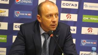 19/09/2014 "Сибирь" - "Салават Юлаев", пресс-конференция