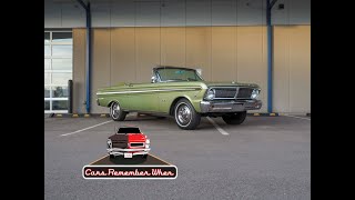 1965 Ford Falcon Futura Convertible Honey Gold 289 V8 Automatic FOR SALE