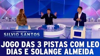 Jogo das 3 Pistas com Leo Dias e Solange Almeida | Programa Silvio Santos (19/11/17)