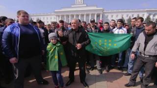 Протест в Нальчике против геев. Полная версия