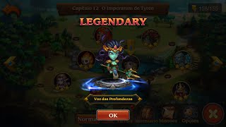 Heroes Charge - Missão lendária Voz das Profundezas (Full Legendary Quest Deep's Voice)