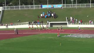 Ｈ２４千葉県総体3支部予選　男子4x100mR5組