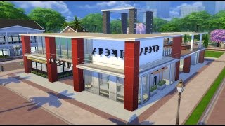The Sims 4: Houses - Shopping centre / Centro comercial