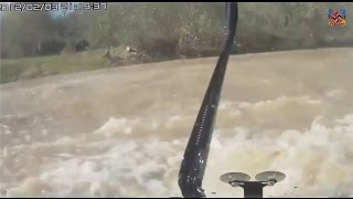 OffRoad 4х4. UAZ ДТП улетает с дороги падает в воду и плывет.