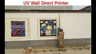 Diy Art Decorate House Wall Paint - (UV Wall Printer)