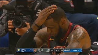 Lance Stephenson Hits LeBron James On The Head!