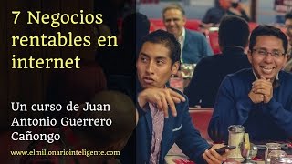 7 Negocios rentables para ganar dinero en internet