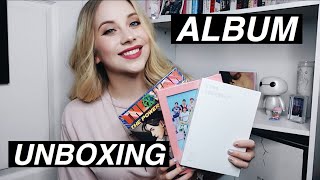 KPOP Album Mini-Haul & Unboxing [BTS, EXO, WANNA ONE]
