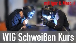 WIG Schweißen, Rohr Schweißen, Wurzel Schweißen, Schweißen lernen Erklärung