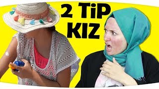 Yazın Görülen Kız Tipleri ( PARODİ ) , Fenomen Tv - 2 TİP KIZ , 2 Types of Girls