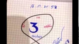 หวยเด็ด เลขวิ่ง ท้าวพันศักดิ์ งวดวันที่ 16/02/58