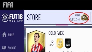 FIFA 18 Web App | How To Make 1 Million Coins - FIFA 18