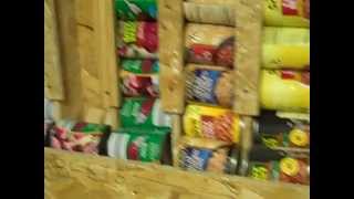DYI food storage wall unit