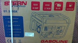 Обзор бензогенератора Stern GY-3000A(Штерн)