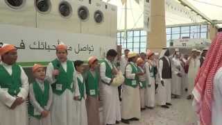 توديع حجاج بيت الله الحرام