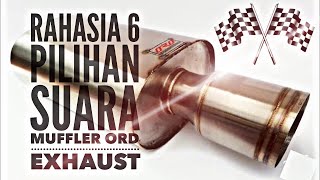 TIPS MODIF Rahasia 6 SUARA KNALPOT Muffler ORD exhaust. PILIH SESUAI SELERA!