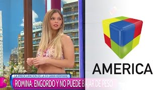 Romina quiere bajar 8 kilos